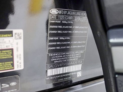 Used 2021 Land Rover Range Rover Autobiography image 45