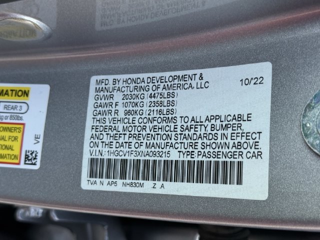 Used 2022 Honda Accord Sport image 33