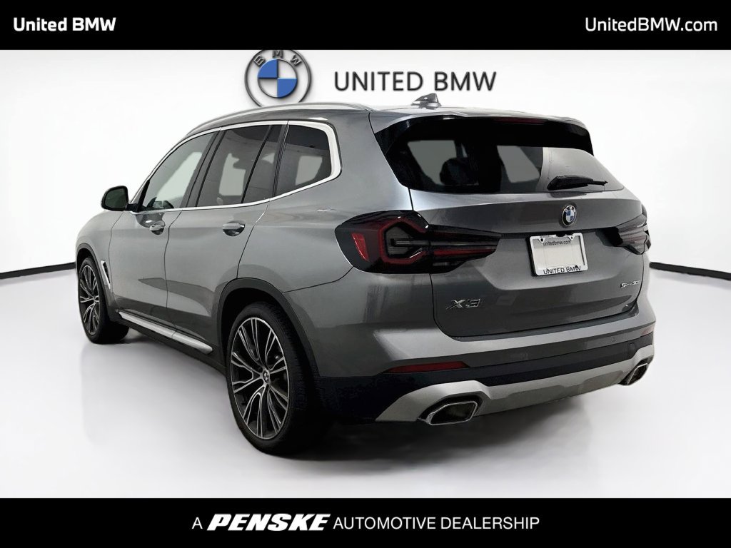 Certified 2024 BMW X3 sDrive30i w/ Premium Package w/ZPA RWD image 7