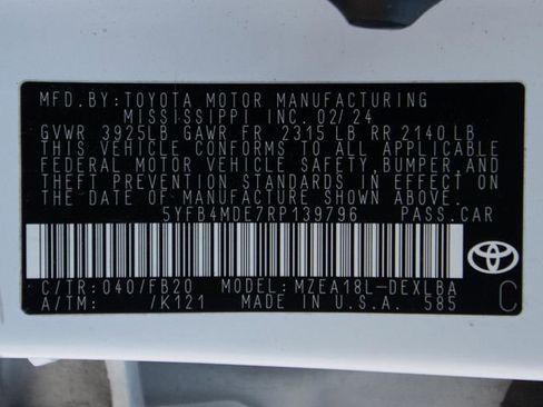 Used 2024 Toyota Corolla LE image 26