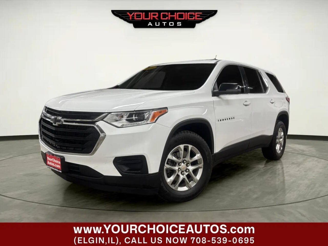 Used 2021 Chevrolet Traverse LS AWD/4WD image 1