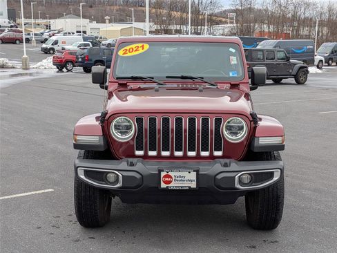 Certified 2021 Jeep Wrangler Unlimited Sahara AWD/4WD image 2