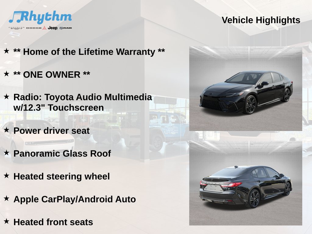 Used 2025 Toyota Camry XSE FWD image 5