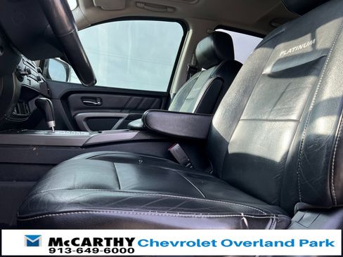 Used 2015 Nissan Armada Platinum w/ 2nd Row Captain Seat Package image 10