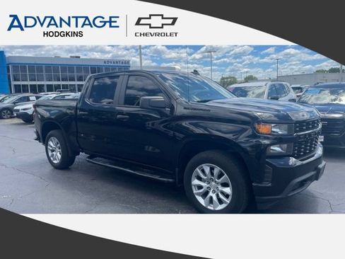 Used 2021 Chevrolet Silverado 1500 Custom w/ LPO, Dark Essentials Package AWD/4WD image 1