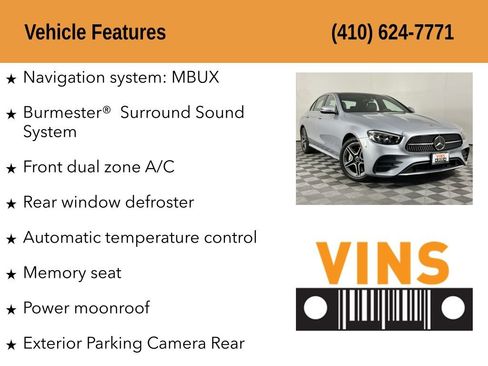 Used 2022 Mercedes-Benz E 450 4MATIC Sedan image 5