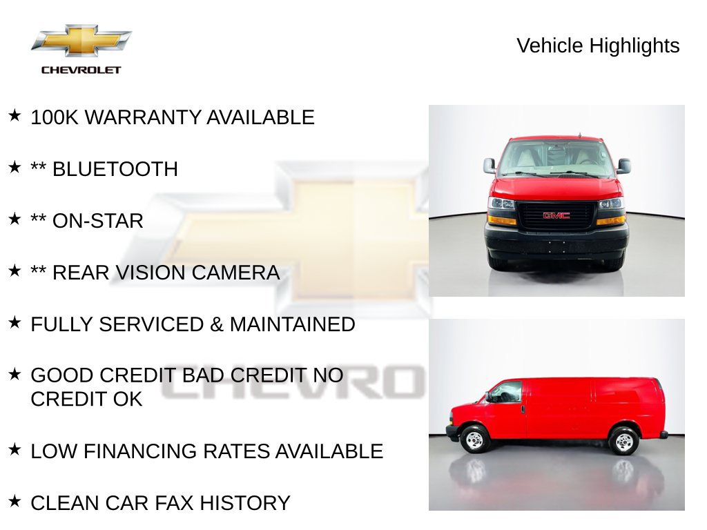 Used 2022 GMC Savana 3500 Extended w/ Driver Convenience Package RWD image 34