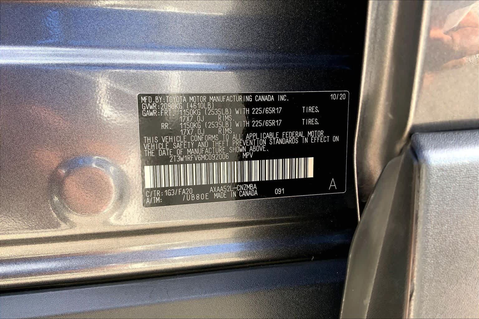 Used 2021 Toyota RAV4 XLE FWD image 36