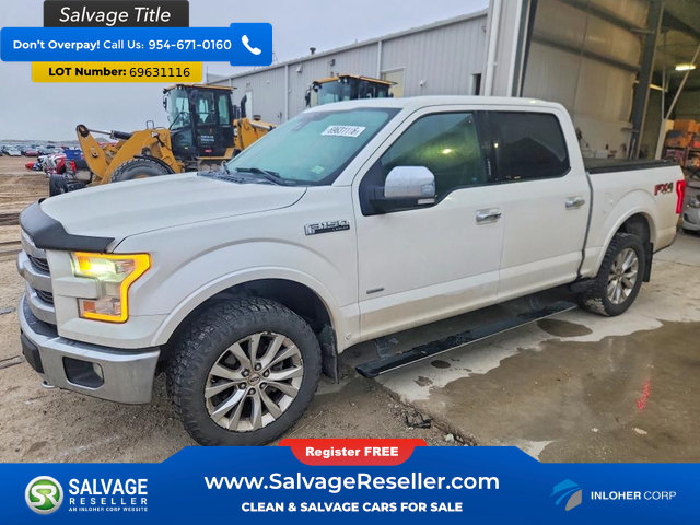 Used 2015 Ford F150 Lariat w/ Equipment Group 502A Luxury AWD/4WD image 1