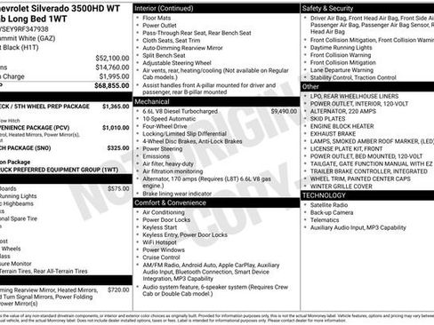 Used 2024 Chevrolet Silverado 3500 W/T AWD/4WD image 20