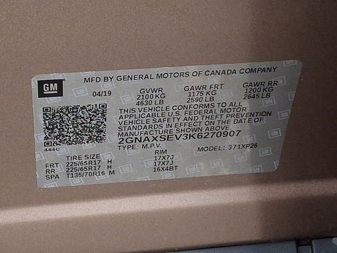 Used 2019 Chevrolet Equinox LS w/ LS Convenience Package AWD/4WD image 27