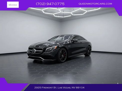 Used 2015 Mercedes-Benz S 63 AMG 4MATIC Coupe w/ Driver Assistance Package image 1