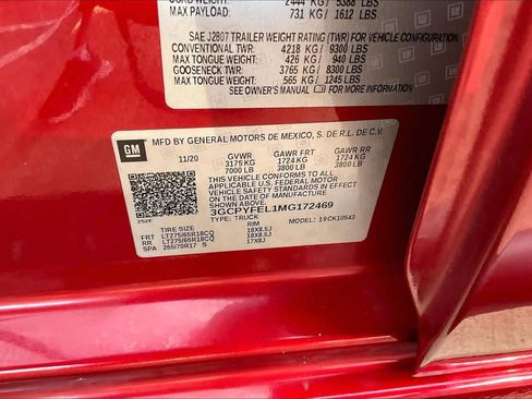 Used 2021 Chevrolet Silverado 1500 LT Trail Boss w/ Convenience Package II AWD/4WD image 34