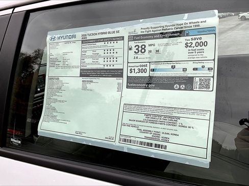 New 2026 Hyundai Tucson Blue SE image 16