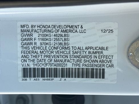 New 2026 Honda Accord Sport image 28