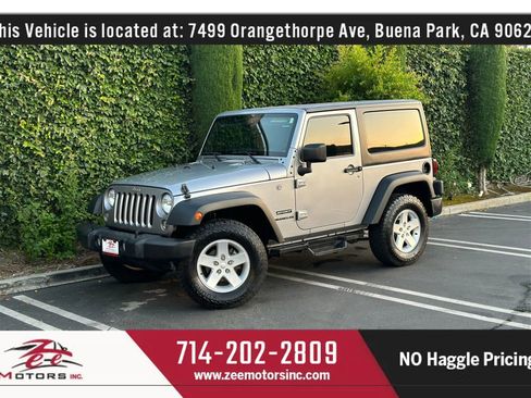 Used 2017 Jeep Wrangler Sport w/ Quick Order Package 24S image 11