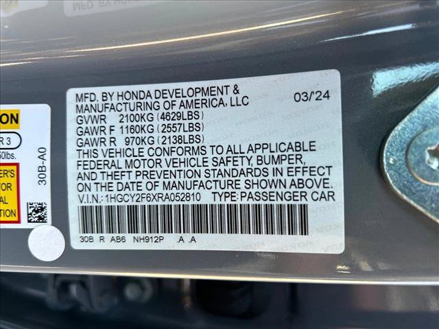 Used 2024 Honda Accord EX-L image 24