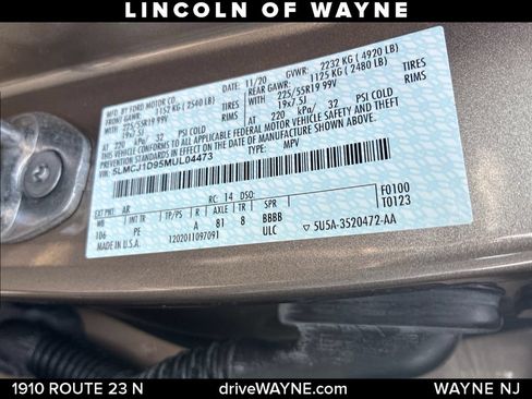 Certified 2021 Lincoln Corsair AWD w/ Premium Package image 31