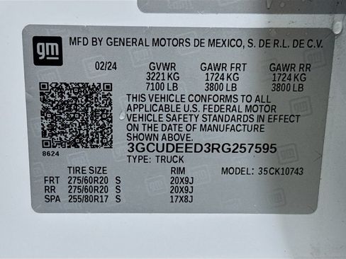 Used 2024 Chevrolet Silverado 1500 RST w/ RST All Star Premium Package AWD/4WD image 32