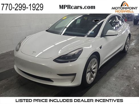 Used 2021 Tesla Model 3 Standard Range Plus RWD image 1