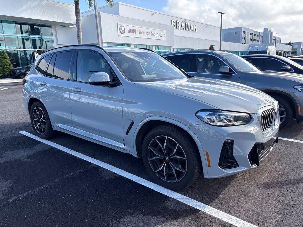 Certified 2024 BMW X3 sDrive30i w/ Premium Package RWD image 10