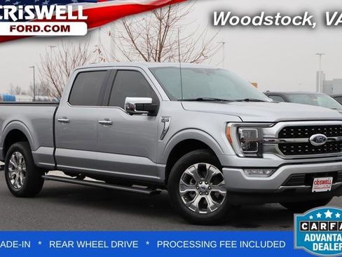 Used 2021 Ford F150 Platinum w/ Trailer Tow Package RWD image 1