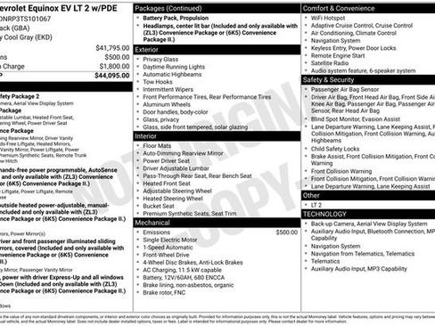 New 2026 Chevrolet Equinox EV LT image 40