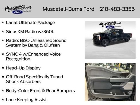 Used 2023 Ford F350 Lariat w/ Lariat Ultimate Package AWD/4WD image 14