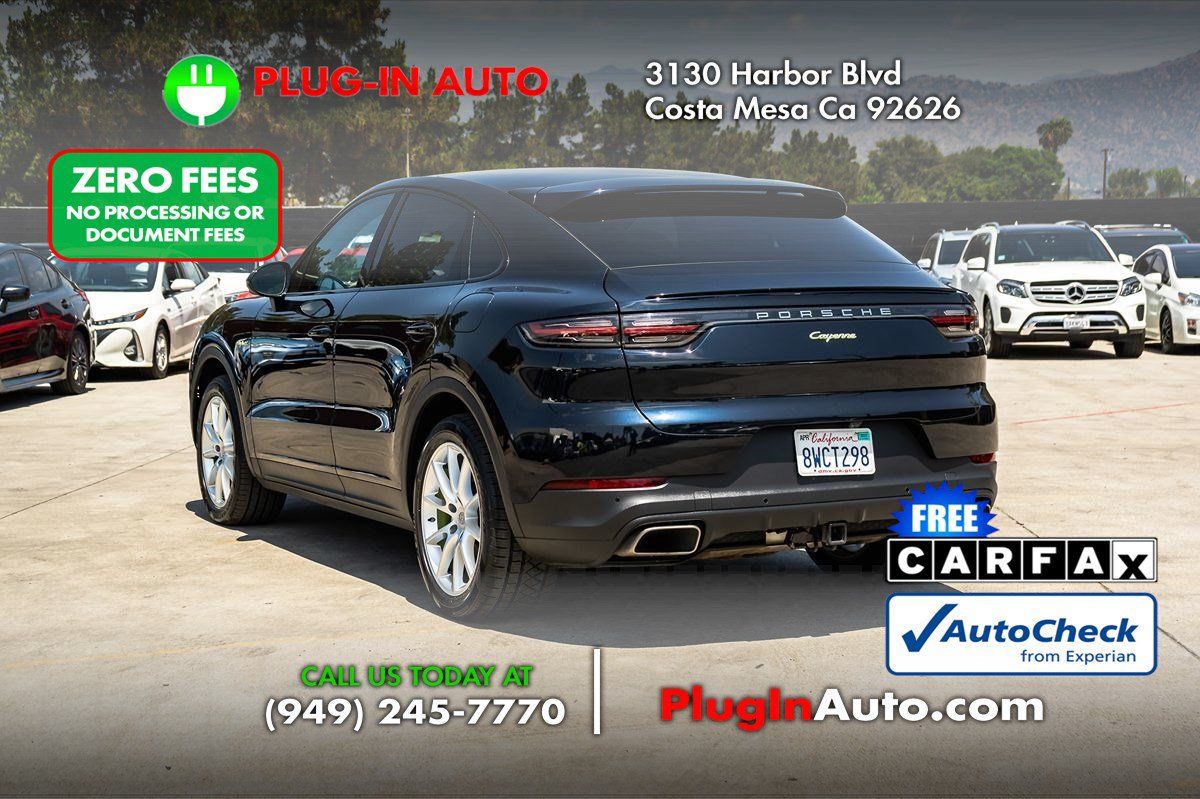 Used 2021 Porsche Cayenne E-Hybrid Coupe AWD/4WD image 2