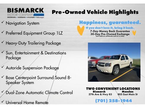 Used 2013 Chevrolet Avalanche LTZ AWD/4WD image 8