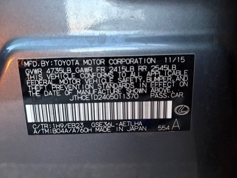 Used 2016 Lexus IS 350 image 13