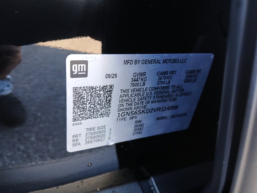 New 2027 Chevrolet Tahoe Premier w/ Sun And Tow Package AWD/4WD image 30
