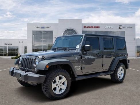 Certified 2017 Jeep Wrangler Unlimited Sport w/ Quick Order Package 24S AWD/4WD image 9
