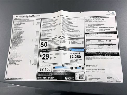 New 2026 BMW X3 xDrive30 w/ Premium Package image 22