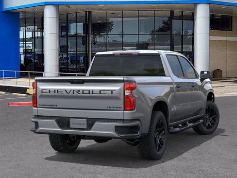 New 2026 Chevrolet Silverado 1500 Custom w/ Turbomax Blackout Package RWD image 4
