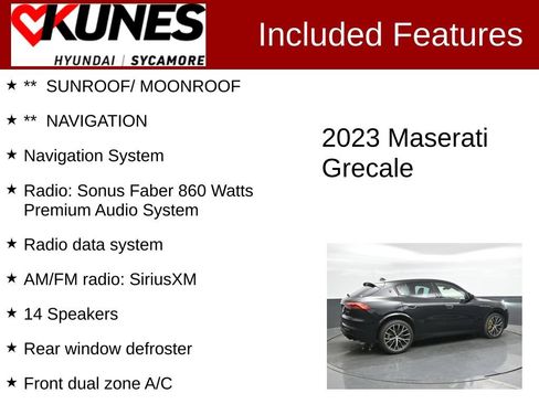 Used 2023 Maserati Grecale Modena AWD/4WD image 2