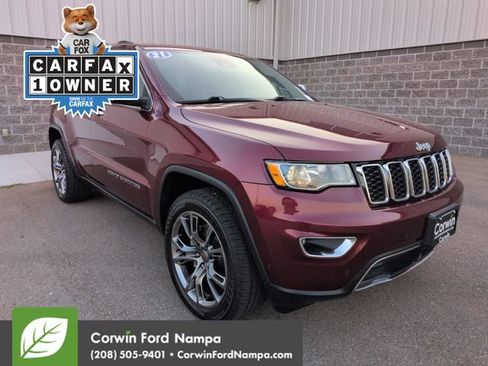 Used 2021 Jeep Grand Cherokee Limited w/ Trailer Tow Group IV AWD/4WD image 1