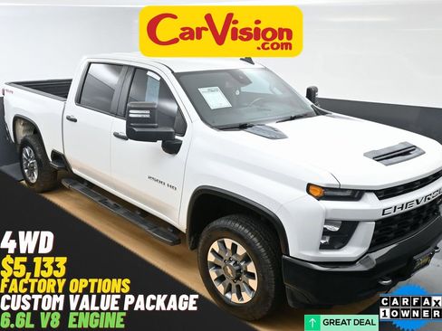 Used 2022 Chevrolet Silverado 2500 Custom w/ Custom Value Package image 1