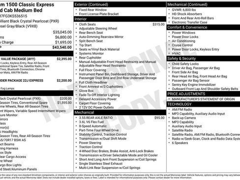 Used 2019 RAM 1500 Express w/ Express Value Package AWD/4WD image 33
