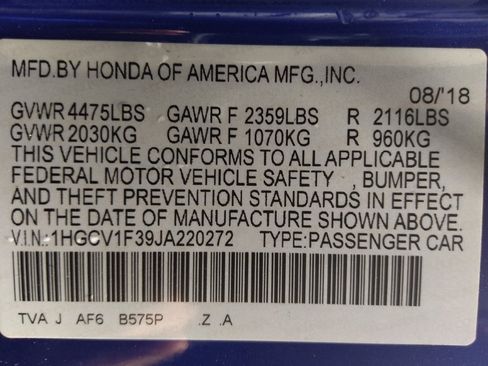 Used 2018 Honda Accord Sport image 33