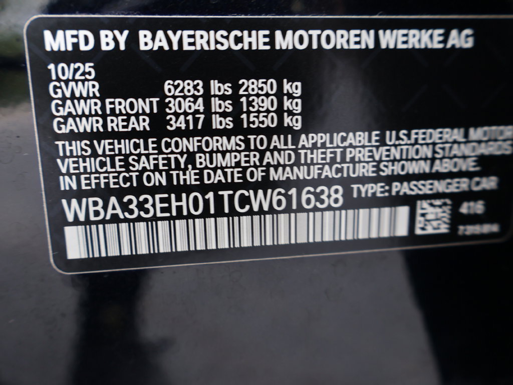 Certified 2026 BMW 740i xDrive AWD/4WD image 47
