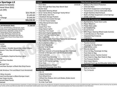 Used 2019 Kia Sportage LX w/ LX Popular Package image 27