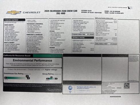 Used 2025 Chevrolet Silverado 2500 ZR2 w/ Technology Package image 29