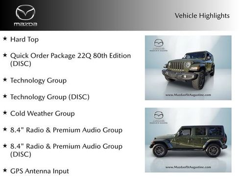 Used 2021 Jeep Wrangler Unlimited Sport AWD/4WD image 4