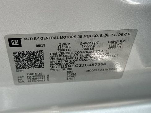Used 2018 GMC Sierra 1500 SLT AWD/4WD image 58