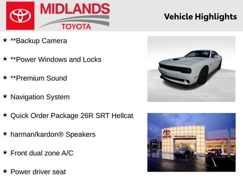 Used 2017 Dodge Challenger SRT Hellcat image 2