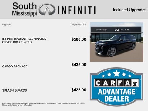 New 2026 INFINITI QX80 Luxe w/ Cargo Package image 5