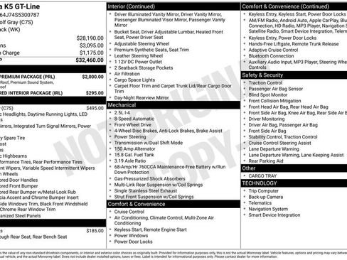 Used 2025 Kia K5 GT-Line w/ GT-Line Premium Package image 4