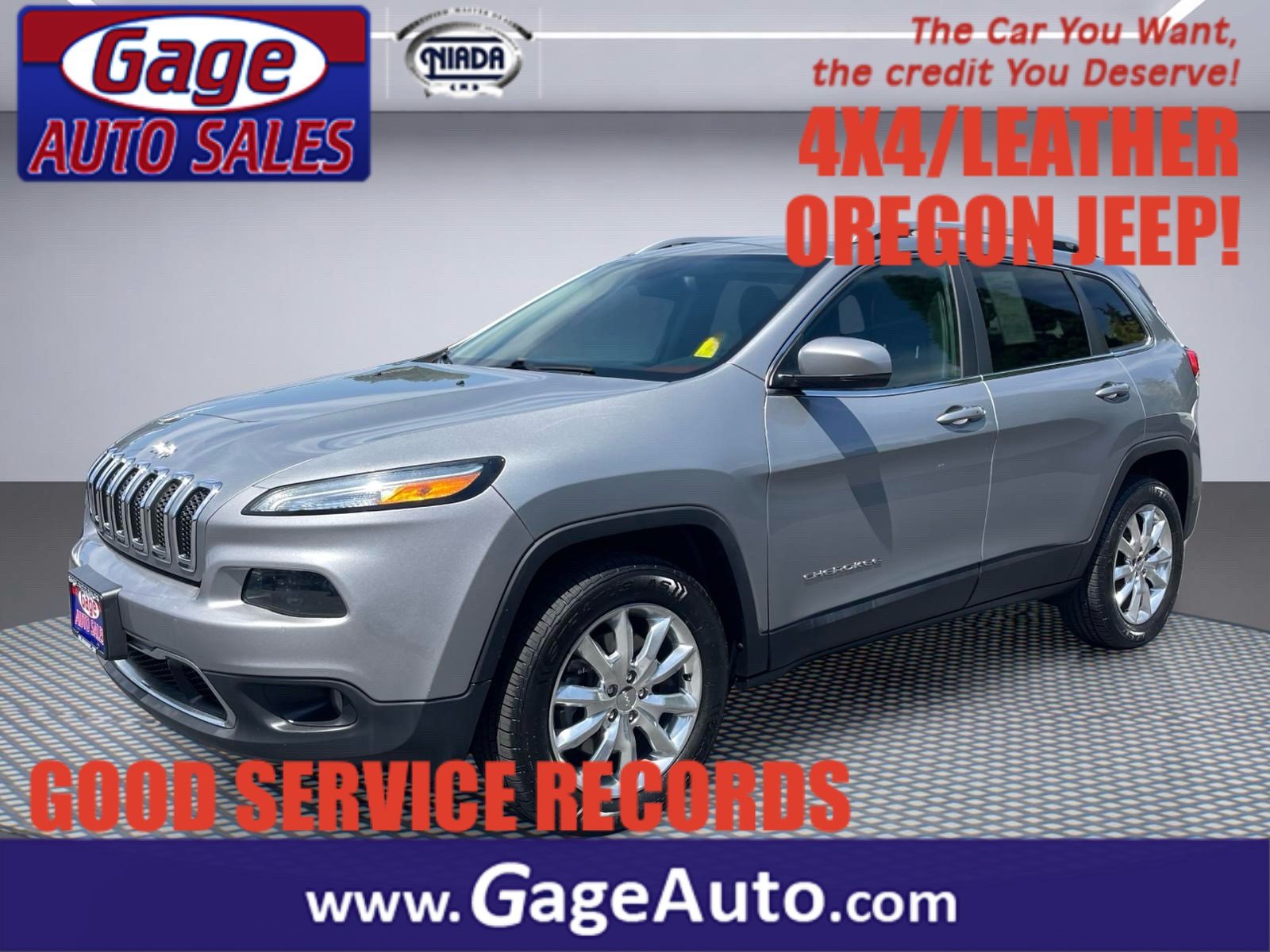 Used 2017 Jeep Cherokee Limited AWD/4WD image 1