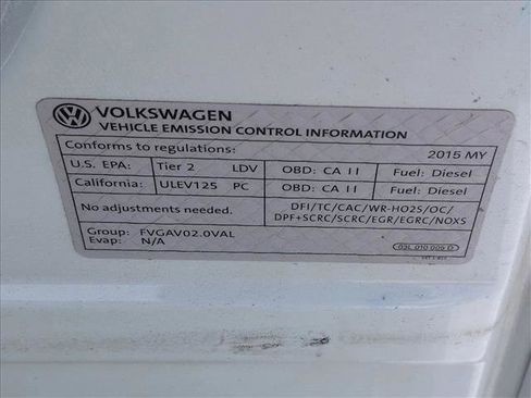 Used 2015 Volkswagen Golf TDI SE w/ Lighting Package FWD image 15